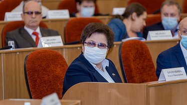 Заседание Законодательного Собрания Оренбургской области